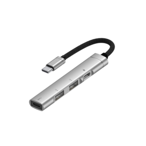 Type-C to PD + USB Hub (4-in-1 USB-C Adapter) - New Sealed