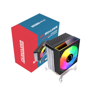 PCBUILDER TYHPOON COOL 90mm Air CPU Cooler – Black